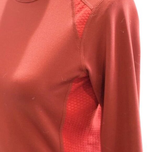 The North Face Long Sleeve Running Shirt in Burgundy – Size Small - Picture 4 of 10